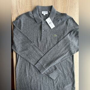 Lacoste Men's Charcoal Polo Shirt